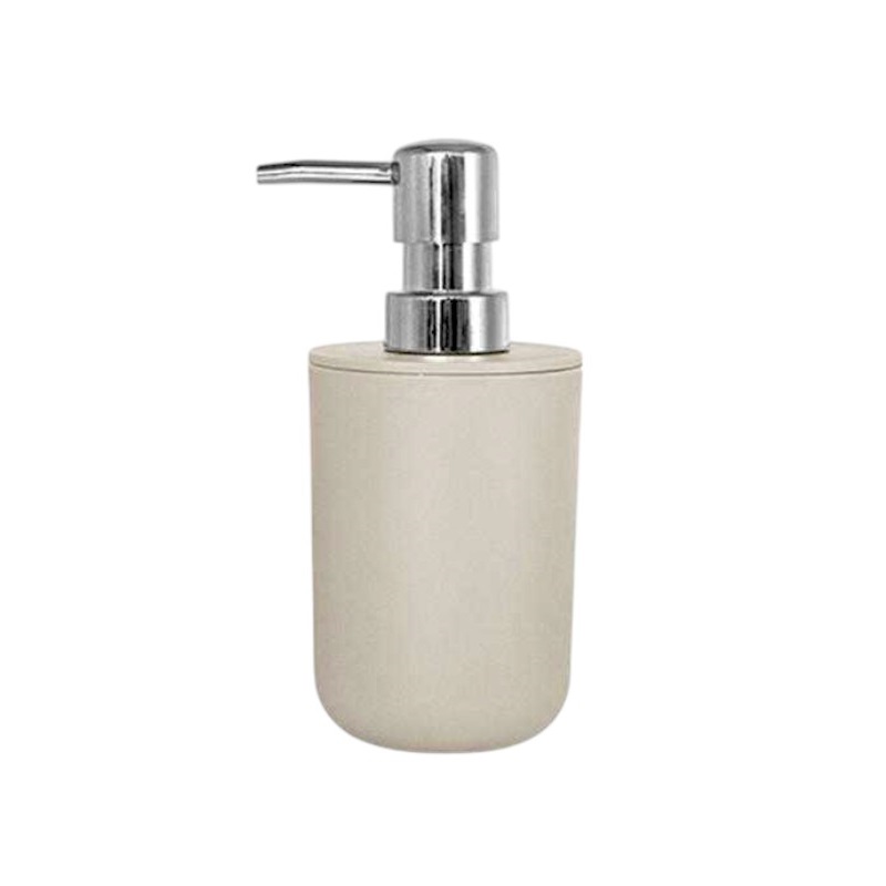 Θήκες κρεμοσάπουνου Dispenser πλαστικές - Σετ 5pcs - Beige - 21571