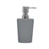 Θήκες κρεμοσάπουνου Dispenser πλαστικές - Σετ 5pcs - Grey - 21601