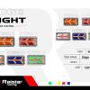 Πλευρικό φως όγκου οχημάτων LED - R-DT1120 - 210452