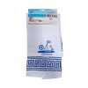 Πετσέτα ποτηρόπανο Souvenir με κέντημα - Σετ 12pcs - Greece - 416150