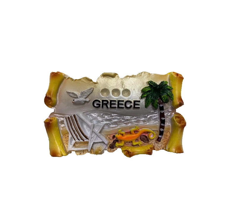 Tουριστικό μαγνητάκι Souvenir – Σετ 12pcs - Resin Magnet - Greece - 678046