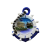 Tουριστικό μαγνητάκι Souvenir – Σετ 12pcs - Resin Magnet - Thessaloniki - 678165