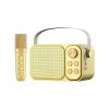 Ασύρματο ηχείο Bluetooth με μικρόφωνο Karaoke - YS-103 - 887288 - Gold