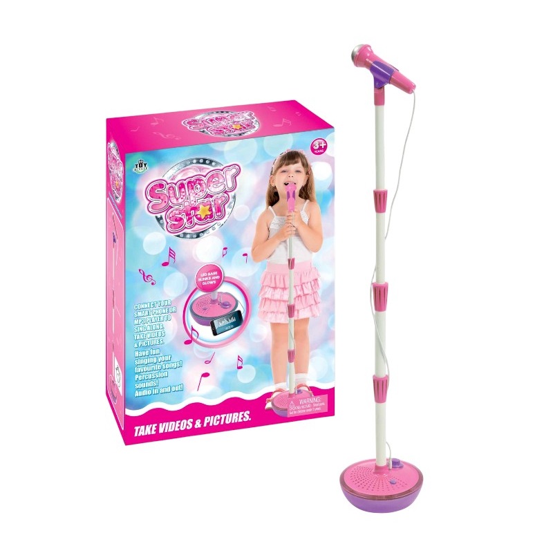 Παιδικό μικρόφωνο καραόκε με σταντ - MY001 - 922302
