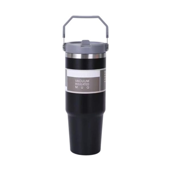 Φορητό παγούρι-θερμός - ZF002 - 900ml - 640024 - Black
