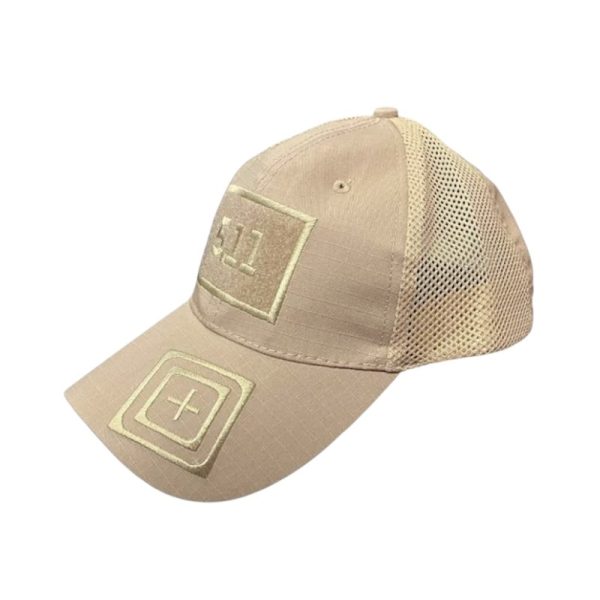 Ανδρικό καπέλο jockey στρατιωτικού τύπου - M01 - 270591 - Green/Brown