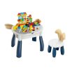 Σετ πάγκος κατασκευών DIY με τουβλάκια - MC813 - 303124
