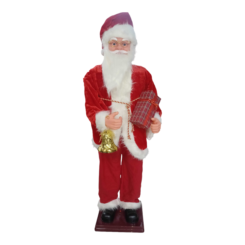 Διακοσμητικός Άγιος Βασίλης με μουσική & κίνηση - 1.8m - 259229