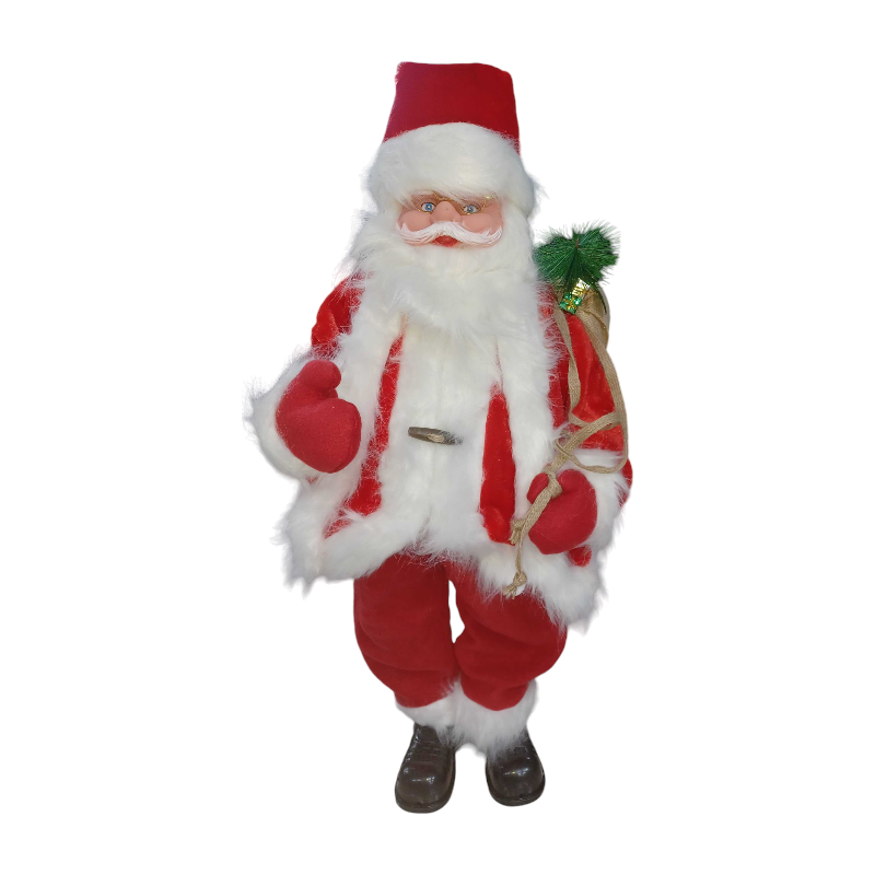 Διακοσμητικός Άγιος Βασίλης με μουσική & κίνηση - 2020-01 - 90cm - 715279
