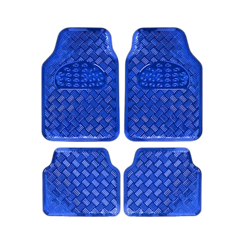 Πατάκια αυτοκινήτου - Celebrity Car - 016 - 4pcs - 122292 - Blue