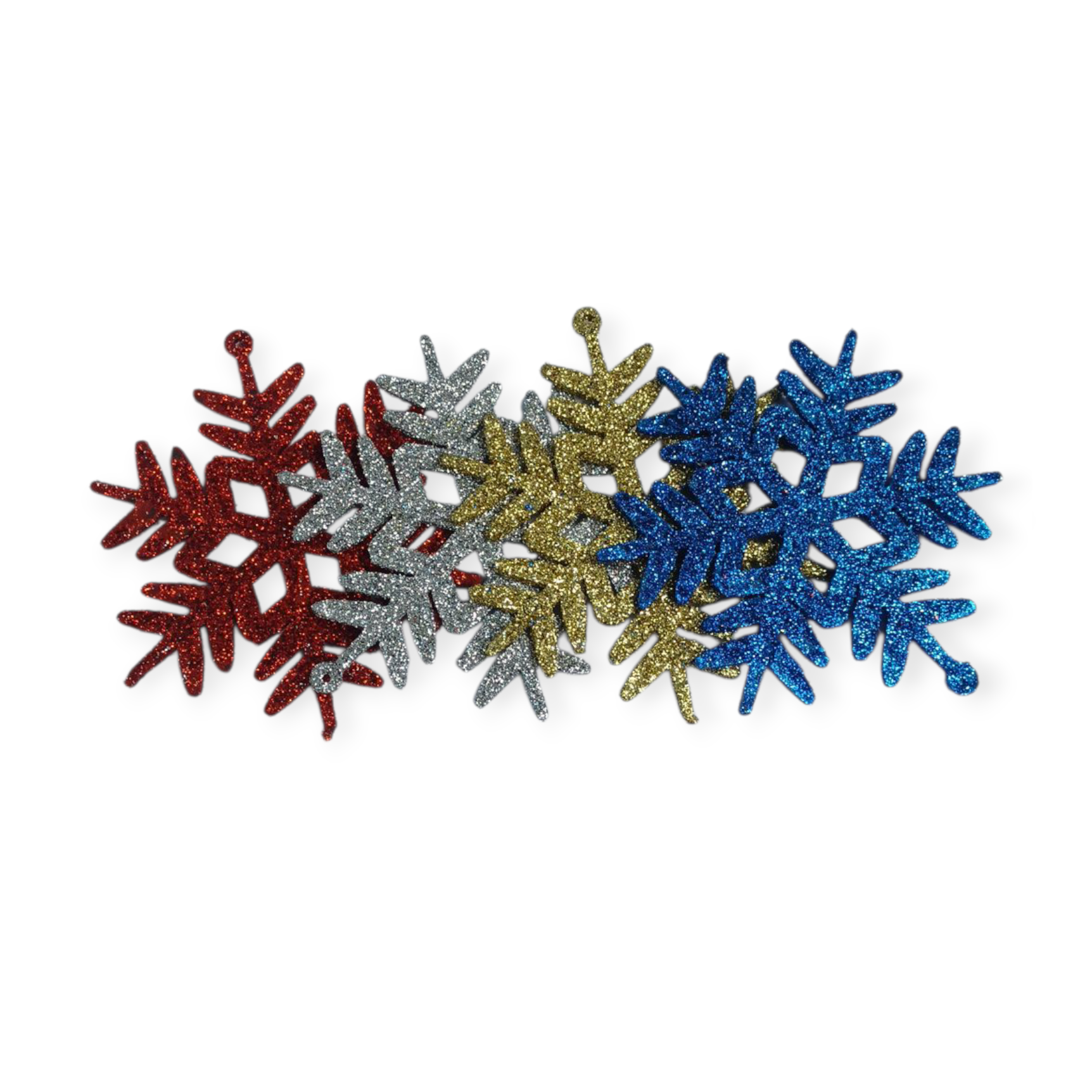 Σετ Χριστουγεννιάτικα στολίδια - 8cm - 4pcs - 230911