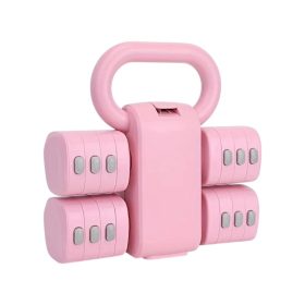 Πολυλειτουργικό ρυθμιζόμενο σετ αλτήρων - 5.5kg - 80382B - 290243 - Pink