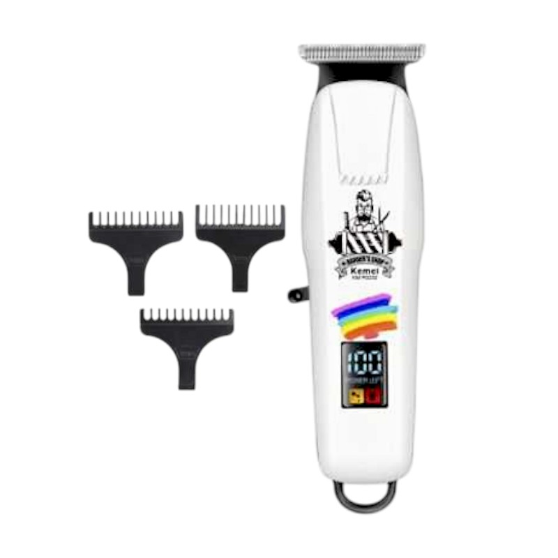 Κουρευτική μηχανή & trimmer - Barber - KM-232 - Kemei - White