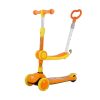 Παιδικό πατίνι τρίκυκλο με κάθισμα & λαβή - JX806 - 630118 - Orange