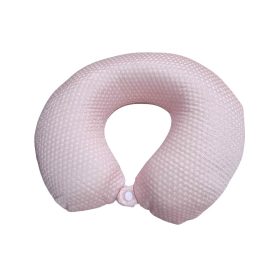 Μαξιλάρι αυχένα ταξιδίου - Memory Foam - 71891 - Light Pink