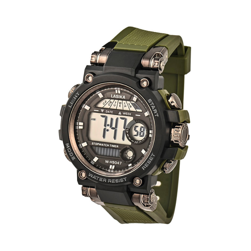Ψηφιακό ρολόι χειρός - LS9047 - Lasika - 817322 - Green