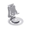 Βάση στήριξης smartphone/tablet μεταλλική περιστρεφόμενη - G62 - 813492 - Silver