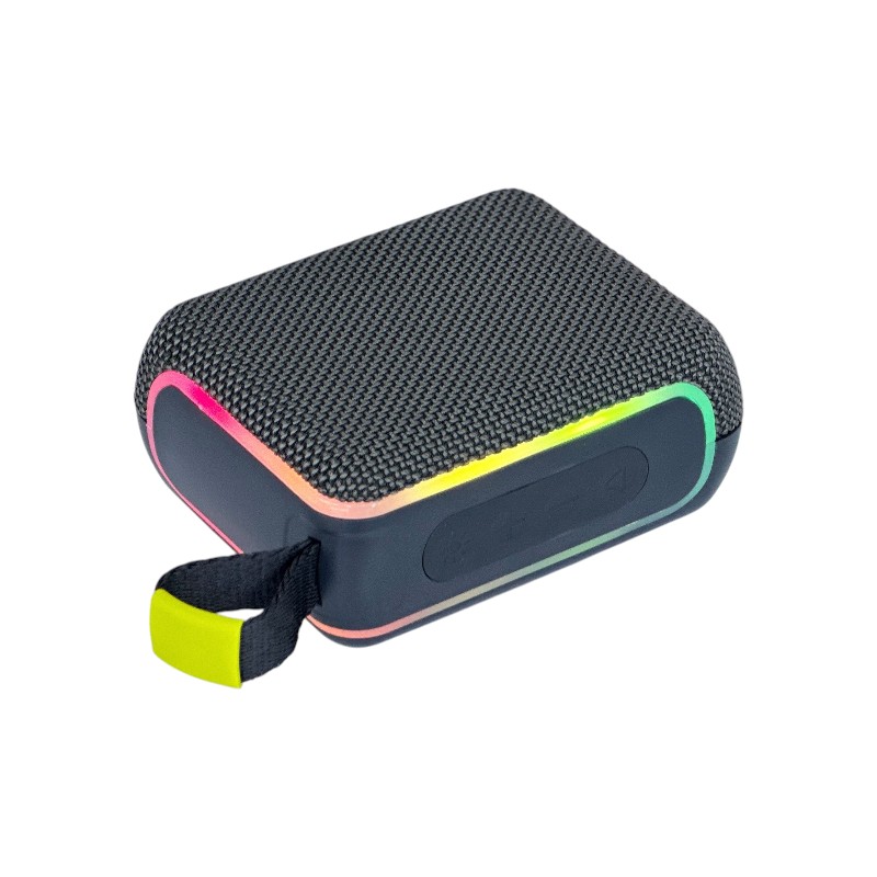 Ασύρματο ηχείο Bluetooth - G04 - LED RGB - 813645 - Grey