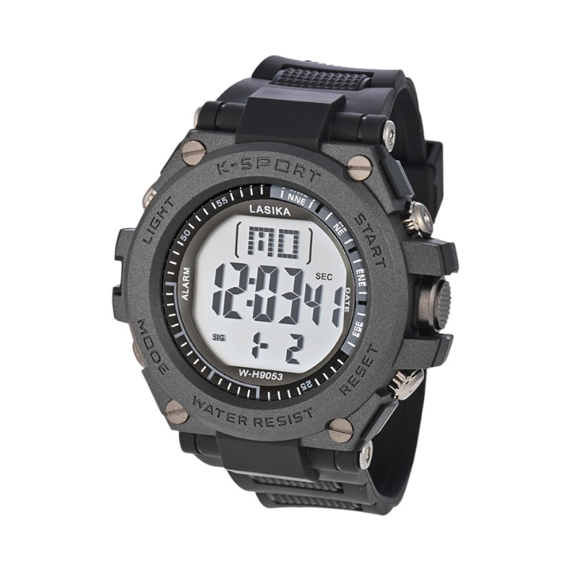 Ψηφιακό ρολόι χειρός - LS9053 - Lasika - 817346 - Black/Grey