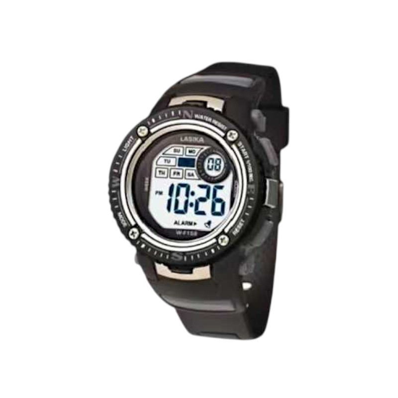 Ψηφιακό ρολόι χειρός - LS158 - Lasika - 817384 - Black/Grey