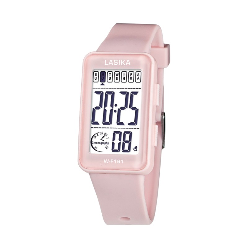 Ψηφιακό ρολόι χειρός - LS161 - Lasika - 817391 - Pink
