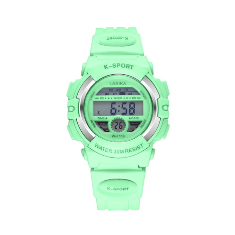 Ψηφιακό ρολόι χειρός - LS116 - Lasika - 817407 - Green
