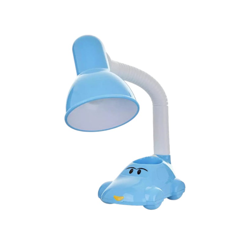 Παιδικό επιτραπέζιο φωτιστικό γραφείου με μολυβοθήκη - 2407 - 824073 - Blue