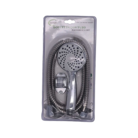 Τηλέφωνο ντους με επιλογές πίεσης και σπιράλ - 1.5m - 88024