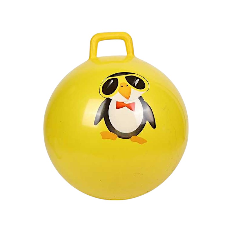 Φουσκωτή μπάλα αναπήδησης Hop-Hop - 65430-01 - 65cm - 430g - 982307 - Yellow