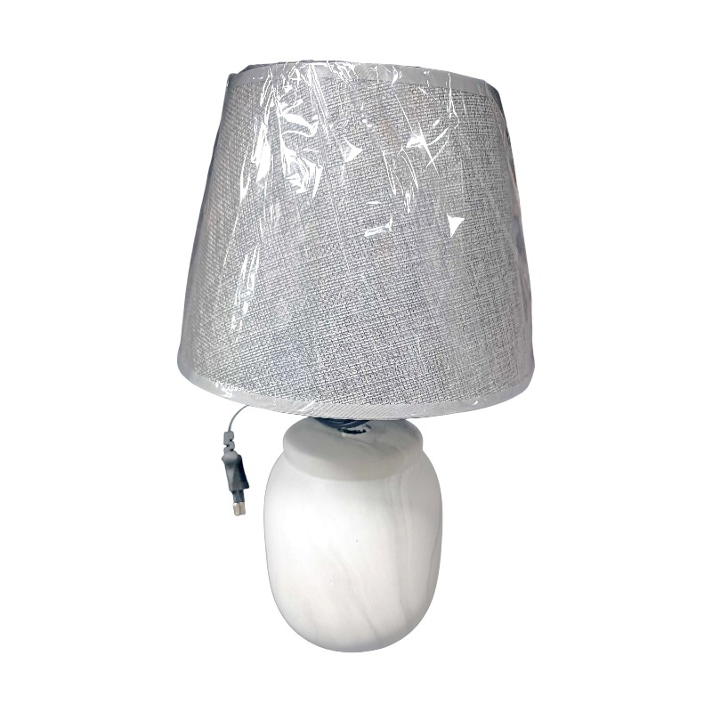 Επιτραπέζιο φωτιστικό - Πορτατίφ - M003 - 880031 - White/Grey