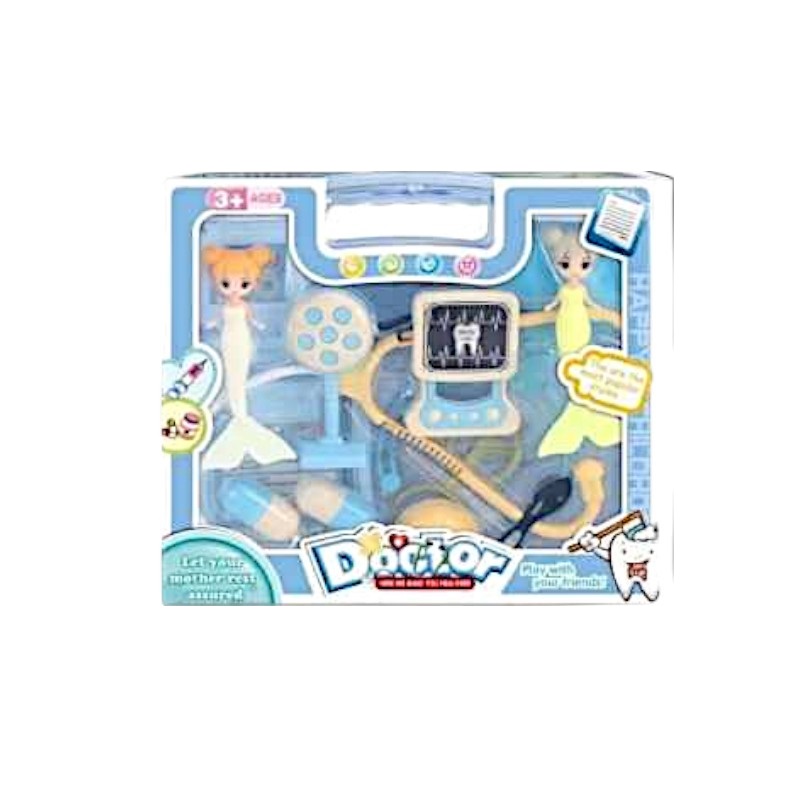 Σετ βαλιτσάκι ιατρικής - 012 - 917298 - Pink