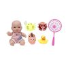 Κούκλα μωρό με σετ παιχνιδιών μπάνιου - 0812-2708 - 917415